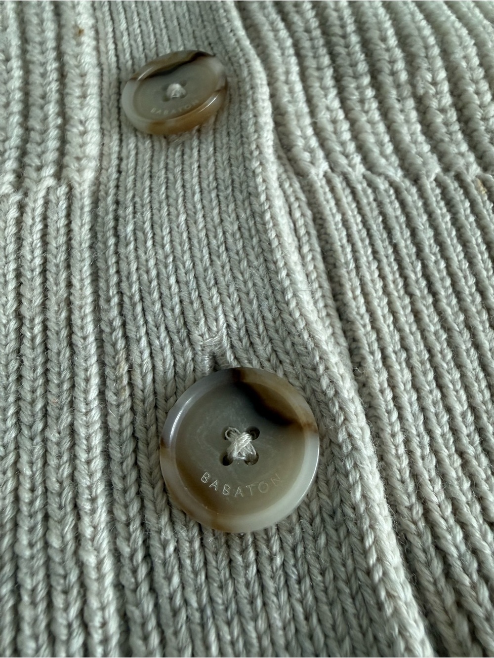 Aritzia Babaton Canberra Wool Cropped Cardigan Size Medium - Picture 4 of 9